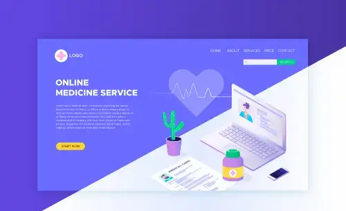 pharmacy website design